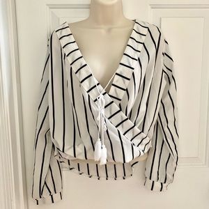 Striped Blouse - NWOT